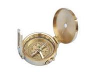 Brass Military Compass 2 ship model