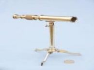 Brass Telescope on Stand 12" ship model