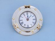 Brass Porthole Clock 8 ship model