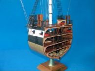 USS Constitution Cross Section ship model