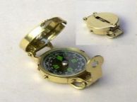 Brass Military Compass ship model