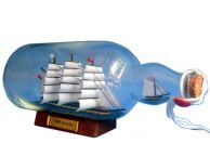 HMS Surprise Ship in a Bottle 11 ship model