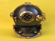 Mark V Iron & Brass Diver Helmet 18 ship model