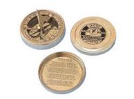 Robert Frost Road Not Taken Compass ship model