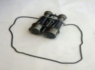 Binoculars Antique Brass 6 ship model