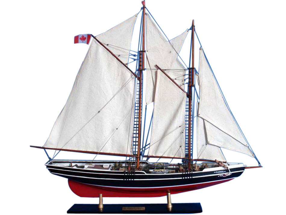 Buy Wooden Bluenose Limited Model Sailboat 35 Inch 