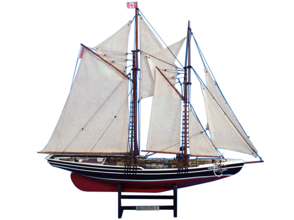  Wooden Bluenose 2 Limited Model Sailboat 24 Inch - Wholesale Model S