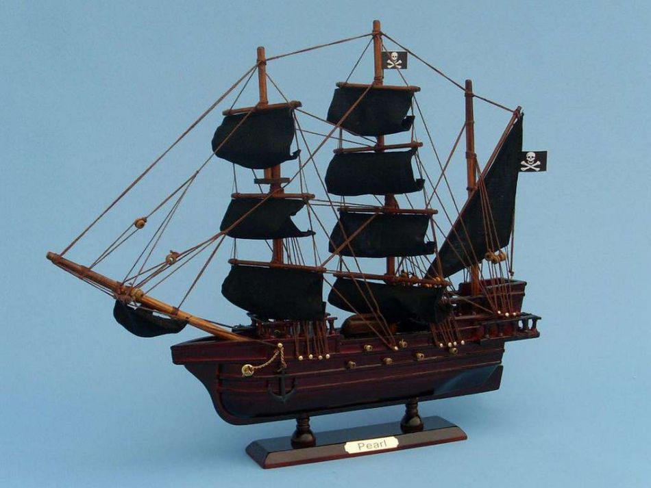 Homemade Pirate Ship Model 105