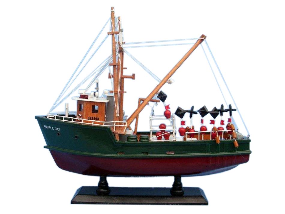 Buy Wooden Andrea Gail - The Perfect Storm Model Boat 16 Inch - Boat