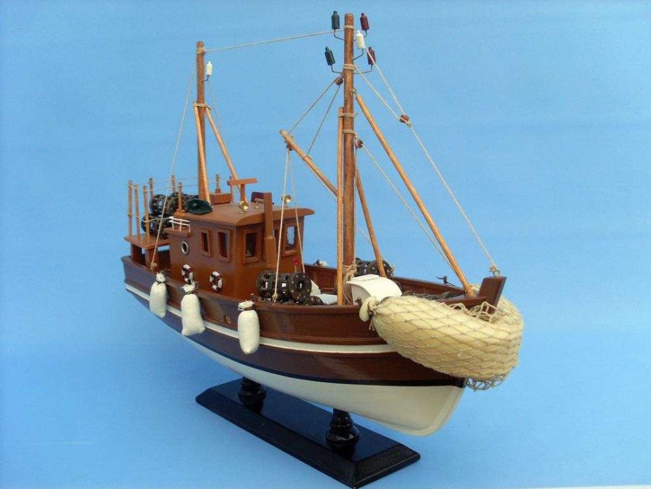 Liquid Asset 18" Model Ships to Build Fishing Boat Decorations ...