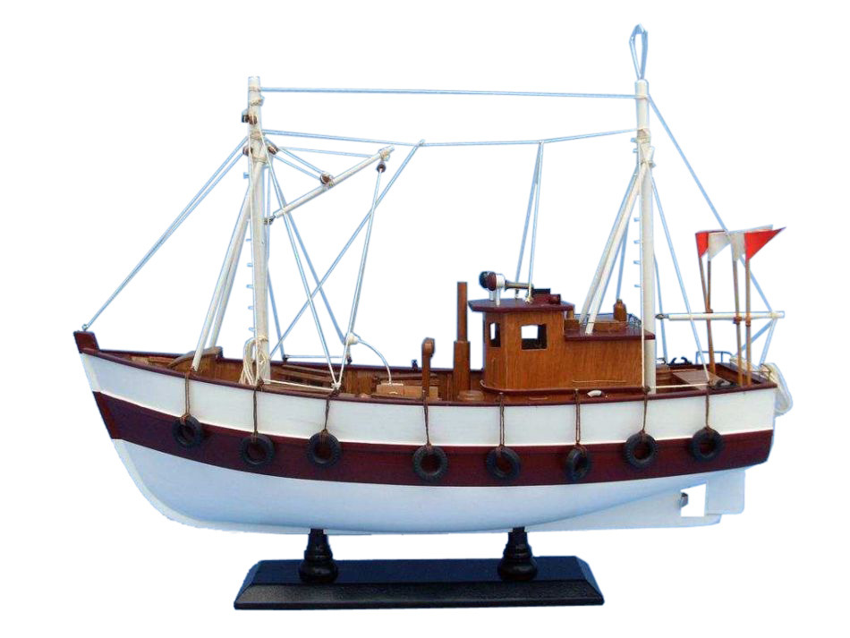 Buy Wooden Cabin Fever Model Boat 19 Inch - Ship Model