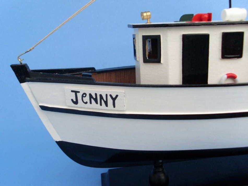 Buy Wooden Forrest Gump - Jenny Model Shrimp Boat 16 Inch - Model Boat