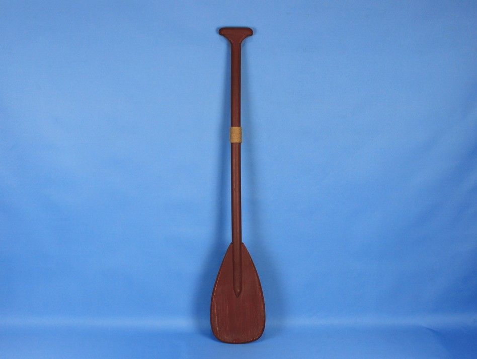 Wooden Hampshire Boat Paddle with Hooks 36"