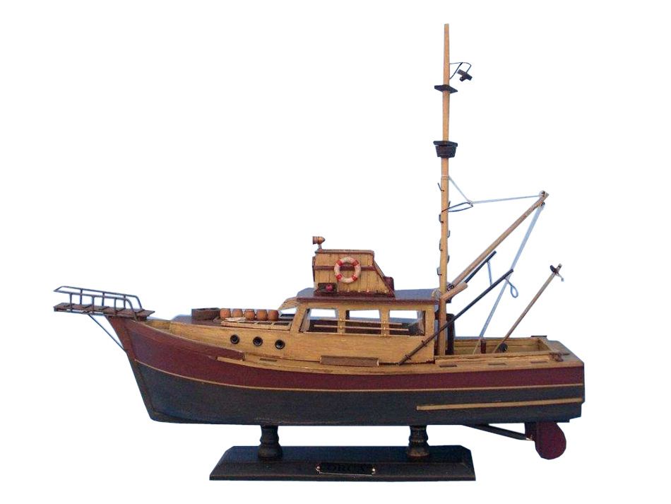 Wooden Jaws - Orca Model Boat 20quot;