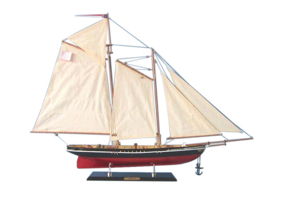 Wooden America Limited Model Sailboat 35"