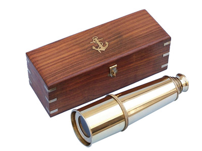 Admirals Brass Spy Glass 32quot; Admirals Brass Spy Glass 32