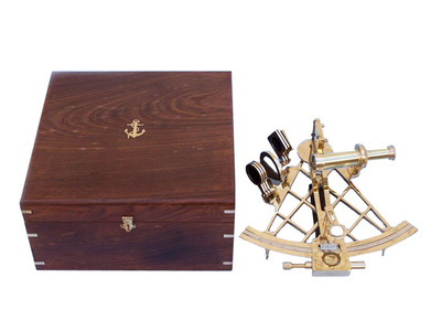 Admirals Brass Sextant 12