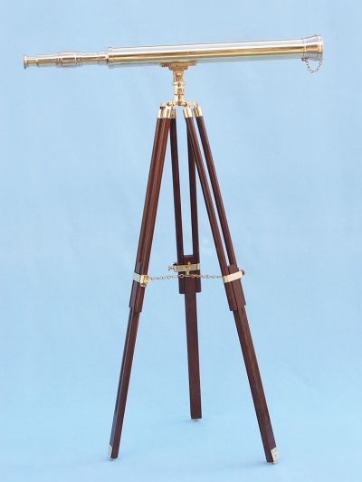 Brass Telescope on Stand 63 - Brass
