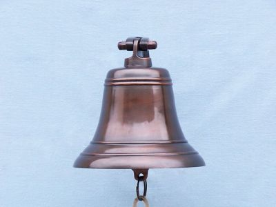 Antiqued Copper Bell 9