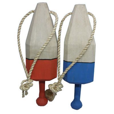 Wooden Square Buoys 15 - Set of 2