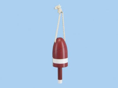 Wooden Red Lobster Buoy 6
