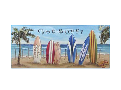 Wooden Got Surf? Nautical Wall Plaque 16