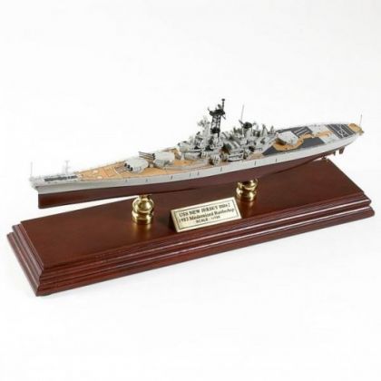 USS New Jersey 15 model ship