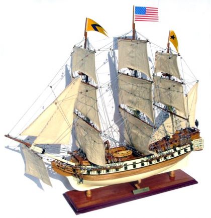 USS Bonhomme Richard 32 model ship