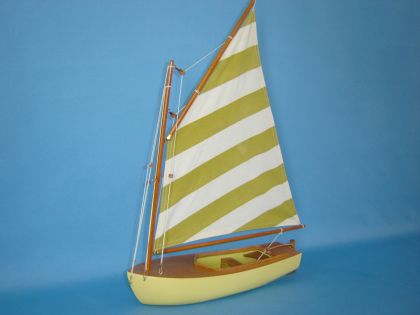 Striped Sailboat 20 model ship
