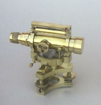 Brass Dumpy Level 6 model ship