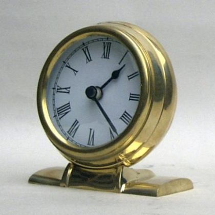Brass Desk Clock 4 model ship