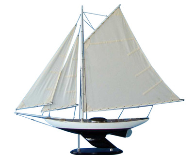 Modern Decor Sloop 40 Inch - Wholesale Model Sailboats, Model Sailboat 