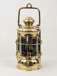 Brass Masthead Oil Lantern 11quot; Brass Masthead Oil Lantern 11