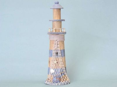 Netted Wooden Lighthouse 17