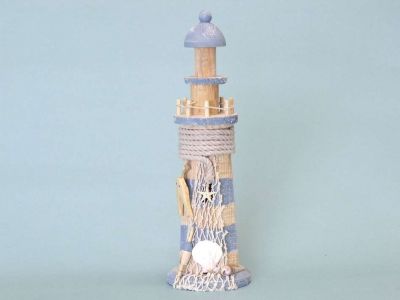Netted Wooden Lighthouse 13quot; Netted Wooden Lighthouse 13