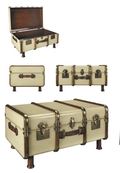 Ivory Stateroom Trunk 33