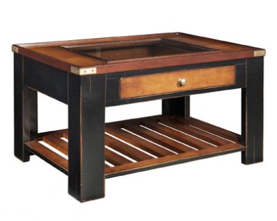 Collectors End Table, Black 32 Collectors End Table, Black 32