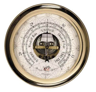 Brass Barometer
