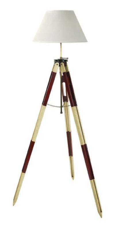 Red Surveyors Tripod Lamp 50