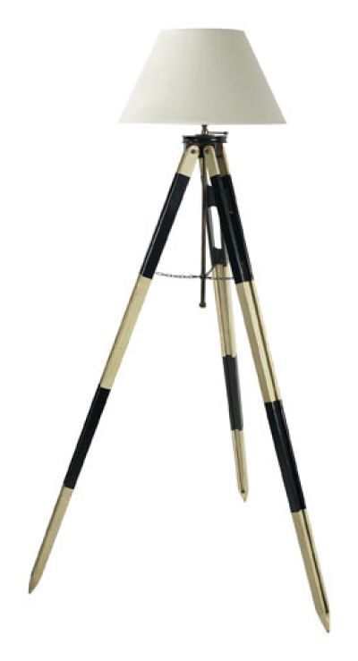 Black Surveyors Tripod Lamp 50 Black Surveyors Tripod Lamp 50