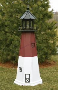 Barnegat Electric Painted Wooden Lighthouse 96