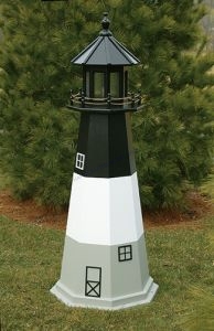Oak Island Electric Painted Wooden Lighthouse 144 Oak Island Electric Painted Wooden Lighthouse 144
