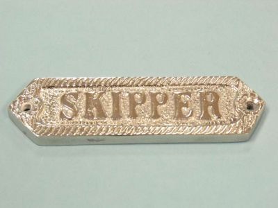 Chrome Skipper Sign 6