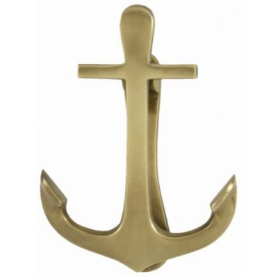 Antique Brass Anchor Door Knocker 8 Antique Brass Anchor Door Knocker 8
