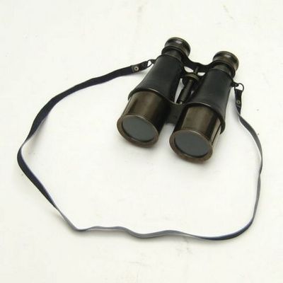 Captains Antique Solid Brass Binoculars 6 Captains Antique Solid Brass Binoculars 6