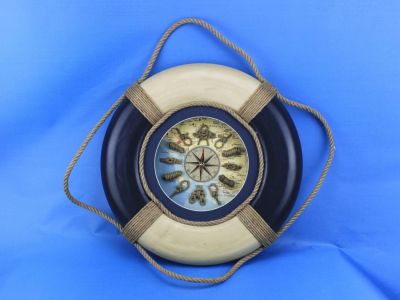 Blue Antique Lifering Clock 18