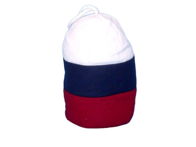 White Blue and Red Nautical Door Stop 9