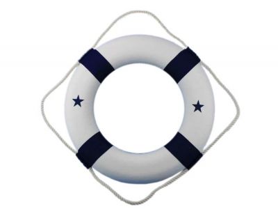 Blue and White Lifering 30quot; Blue and White Lifering 30