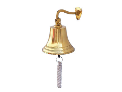 Brass Hanging Ships Bell 9