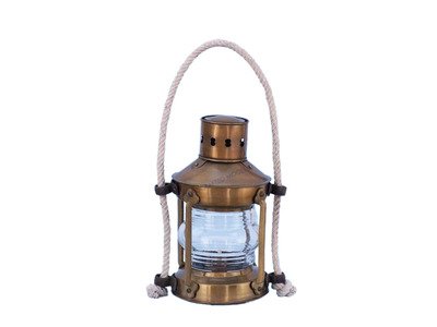 Brass Round Anchor Lantern 16quot; Brass Round Anchor Lantern 16
